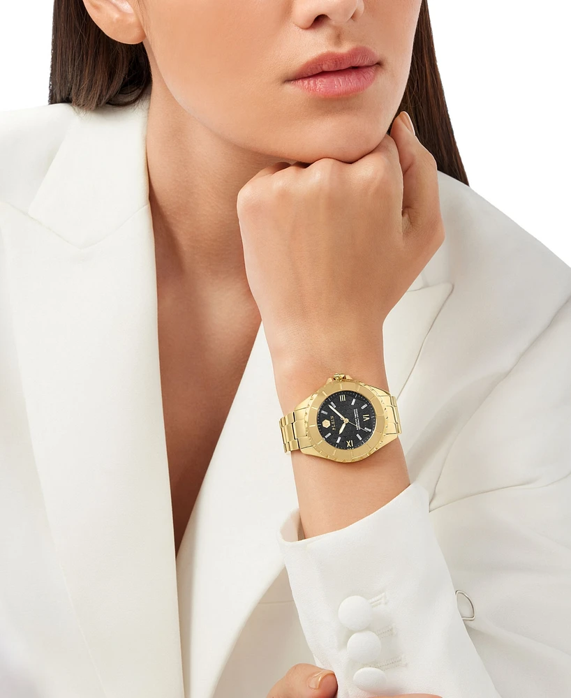 Philipp Plein Women's Heaven Gold Ion Plated Stainless Steel Bracelet Watch 38mm