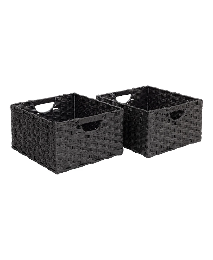 Seville Classics Handwoven Basket 2-Pack