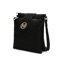 Mkf Collection Marietta Signature Crossbody Bag by Mia K