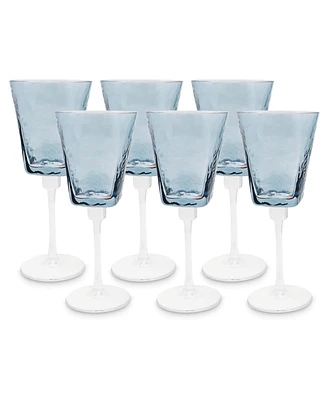 Vivience Hammered Water Glasses, Set of 6
