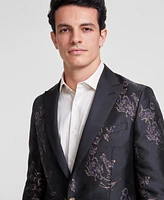 Tallia Men's Slim-Fit Floral Jacquard Sport Coat