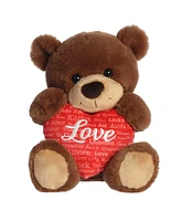 Aurora Medium Universal Love Bear Valentine Heartwarming Plush Toy 11