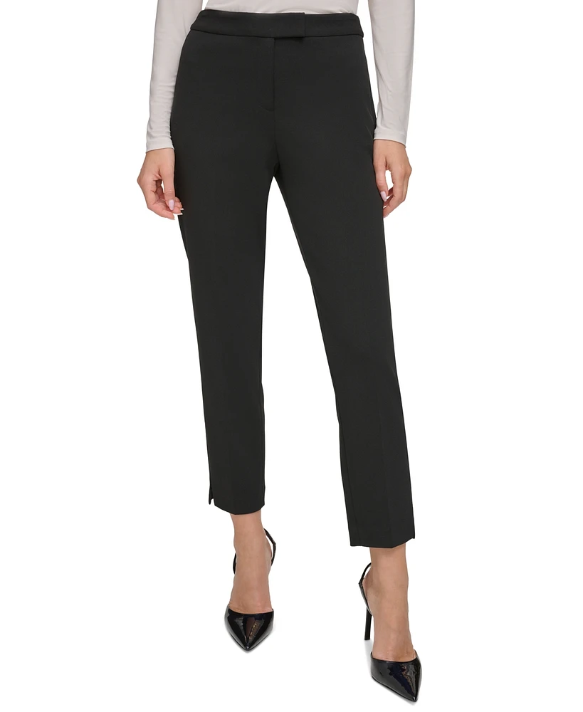 Dkny Essential Slim Leg Ankle Pants