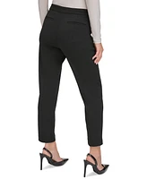 Dkny Essential Slim Leg Ankle Pants