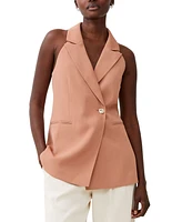 French Connection Women's Harrie Halter-Neck Waistcoat