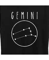 Hybrid Apparel Trendy Plus Astrology Gemini Graphic T-shirt