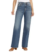 Silver Jeans Co. Women's Highly Desirable High Rise Trouser Leg Jeans