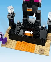 Lego Minecraft The End Arena 21242 Toy Building Set with End Warrior, Dragon Archer, Enderman and Shulke Figures