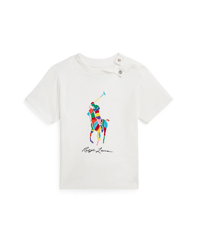 Polo Ralph Lauren Baby Boys Big Pony Cotton Jersey T Shirt