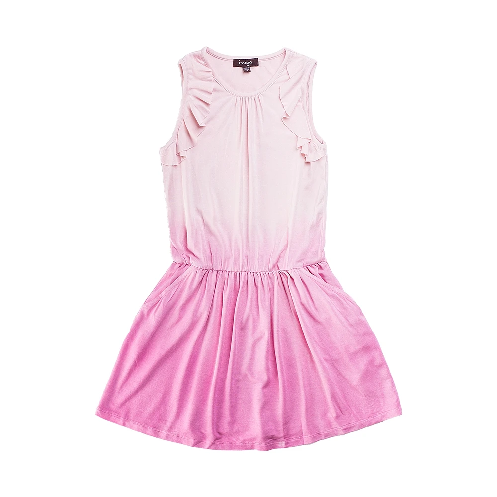 Child Jill Peony Ombre Jersey Dress