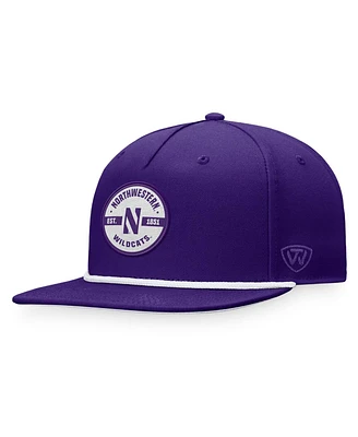 Men's Top of the World Purple Northwestern Wildcats Bank Hat