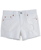 Levi's Little Girls Girlfriend Mid Rise Shorts