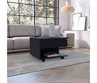 Depot E-shop Babel Lift Top Coffee Table, Casters, One Shelf