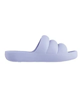 Totes Women's Molded Puffy Slide with Everywear