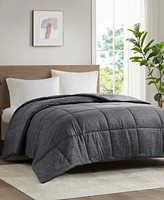 Urban Habitat Comfort Cool Jersey Knit Oversized Down Alternative Comforter