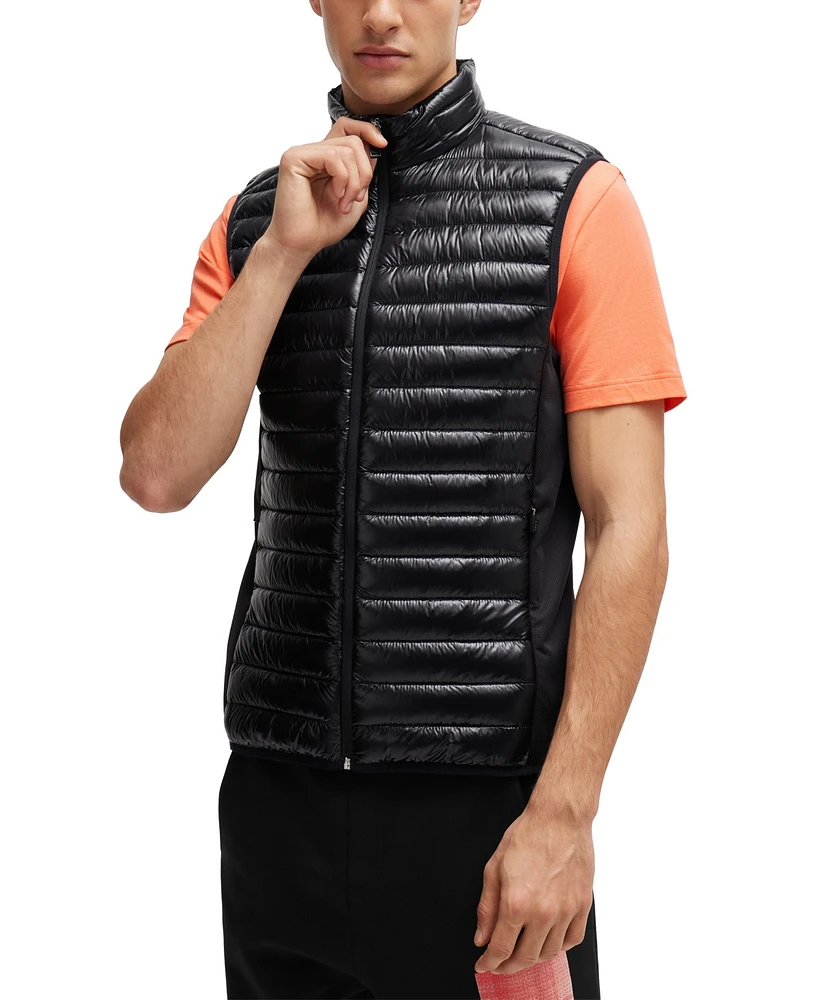 Boss by Hugo Men's Lightweight Water-Repellent Gilet