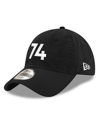 Men's New Era Black Seattle Sounders Fc 74 9TWENTY Adjustable Hat