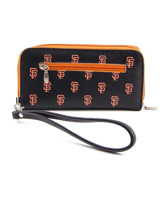 Women's San Francisco Giants Zip-Around Wristlet Wallet