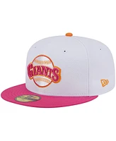 Men's New Era White, Pink San Francisco Giants 1984 Mlb All-Star Game 59FIFTY Fitted Hat