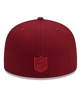 Men's New Era Cardinal Los Angeles Rams Color Pack 59FIFTY Fitted Hat