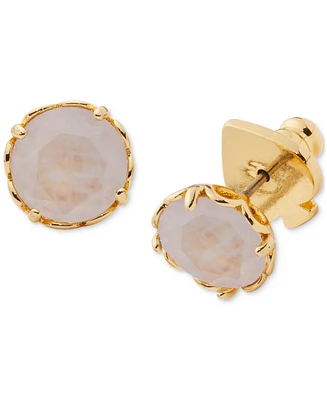 Kate Spade New York Gold-Tone Color Cubic Zirconia Stud Earrings