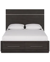 Tivie 3pc Bedroom Set (Full Storage Bed + Chest Nightstand), Created for Macy's