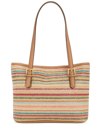 Style & Co Classic Straw Tote, Exclusively at Macy's