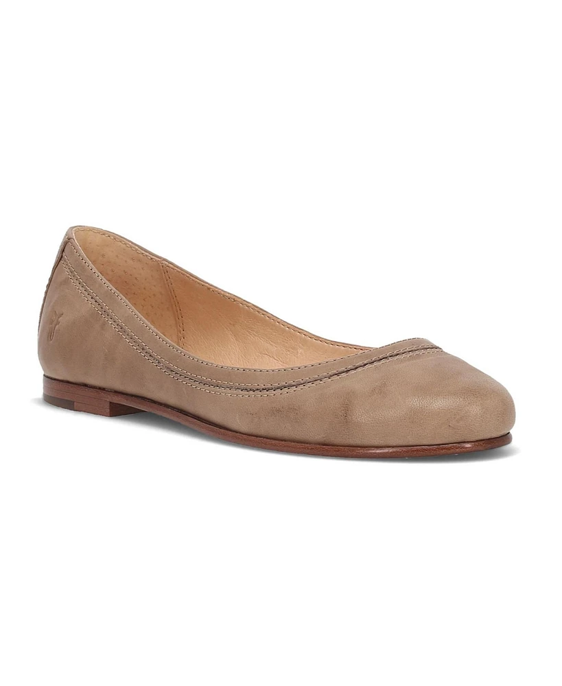 Frye Women's Carson Leather Ballet Flats