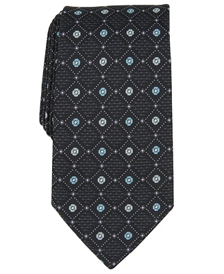 Perry Ellis Men's Laytone Diamond Medallion Tie