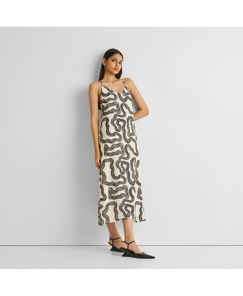 Reistor Women's Midi Slip Dress