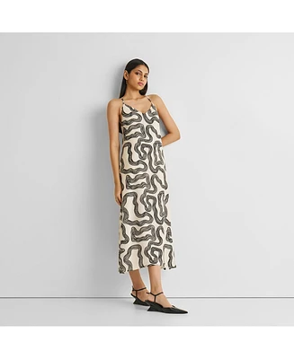 Reistor Women's Midi Slip Dress