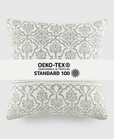 ienjoy Home Damask Printed Decorative Pillow, 20" x