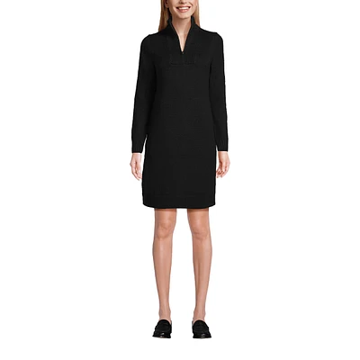 Lands' End Women's Cozy Lofty Sweater Dress