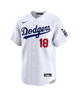 Men's Nike Yoshinobu Yamamoto White Los Angeles Dodgers Home Limited Player Jersey