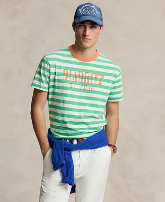 Polo Ralph Lauren Men's Classic-Fit Striped Jersey T-Shirt