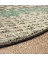 Karastan Euphoria Eddleston 8' x 8' Round Area Rug