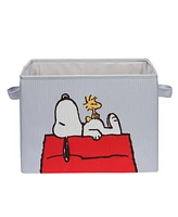 Lambs & Ivy Snoopy Foldable/Collapsible Storage Bin/Basket Organizer w/ Handles