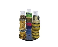 Azar Displays 3-Pole Vertical Revolving Counter Bracelet Holder, Gift Shop