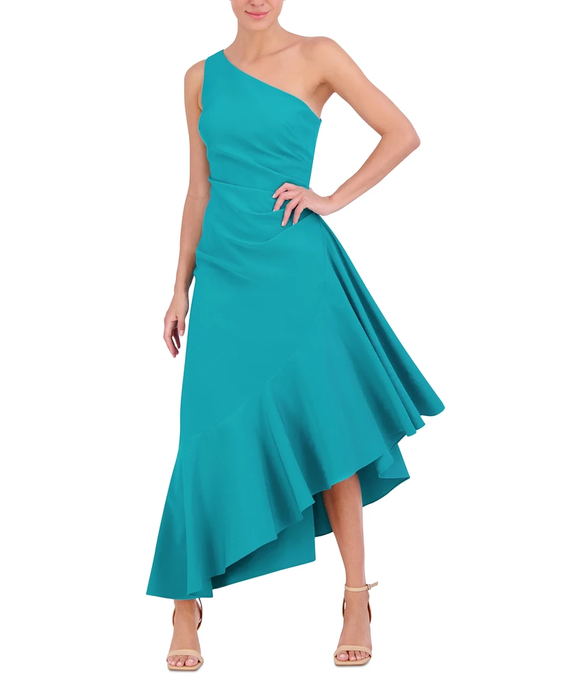 Eliza J Women's Asymmetrical One-Shoulder Dress