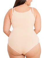 Shapermint Essentials Women's Open Bust Bodysuit Shaper Panty 73003