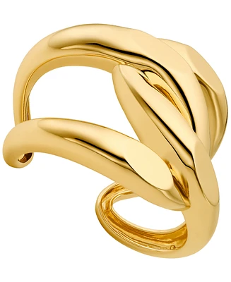 Michael Kors Gold-Tone or Silver-Tone Statement Curb Link Cuff Bracelet