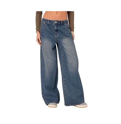 Women's Super baggy wide leg jeans