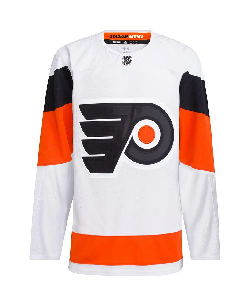 Men's adidas White Philadelphia Flyers 2024 Nhl Stadium Series Authentic Jersey