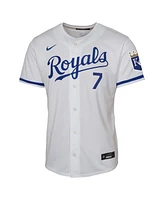 Big Boys Nike Bobby Witt Jr. White Kansas City Royals Home Limited Player Jersey