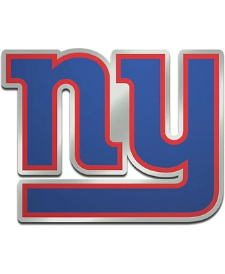 New York Giants Metallic Freeform Logo Auto Emblem