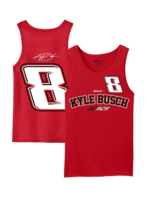 Men's Richard Childress Racing Team Collection Red Kyle Busch Tank Top