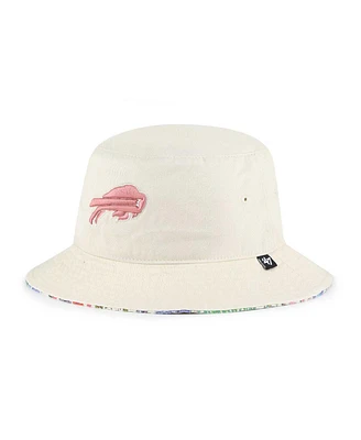 Women's '47 Brand Natural Buffalo Bills Pollinator Bucket Hat