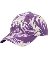 Men's '47 Brand Purple Tcu Horned Frogs Tropicalia Clean Up Adjustable Hat