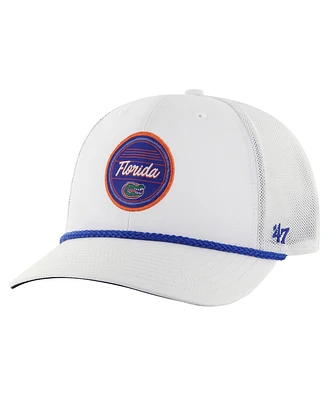 Men's '47 Brand White Florida Gators Fairway Trucker Adjustable Hat