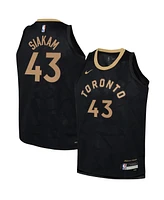 Big Boys Nike Pascal Siakam Black Toronto Raptors 2022/23 Swingman Jersey - City Edition